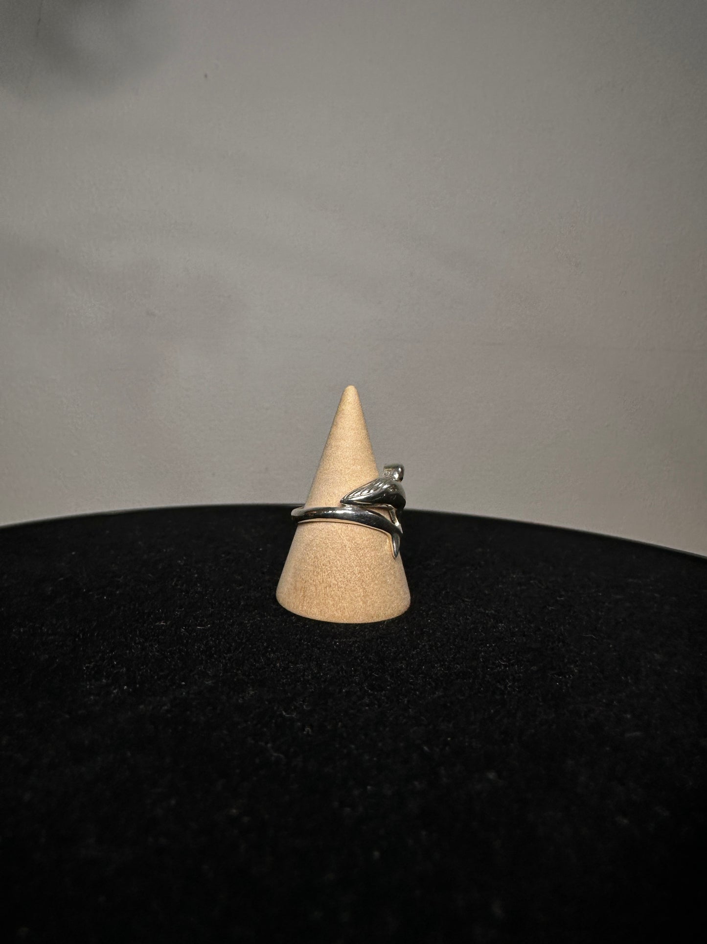 Whale Silver Ring