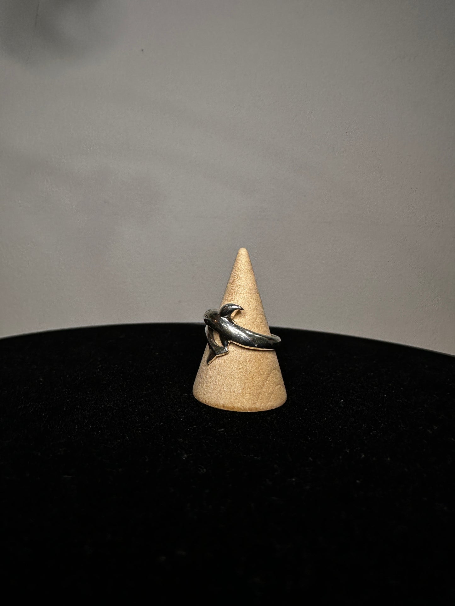 Whale Silver Ring