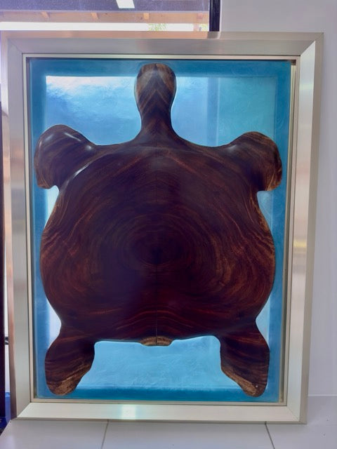 Deep ocean Sea turtle Sculture - Unique piece